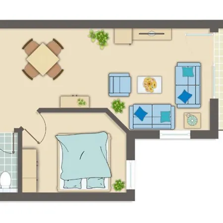 Yachthafenresidenz-wohnung-8108-827 * Kuehlungsborn